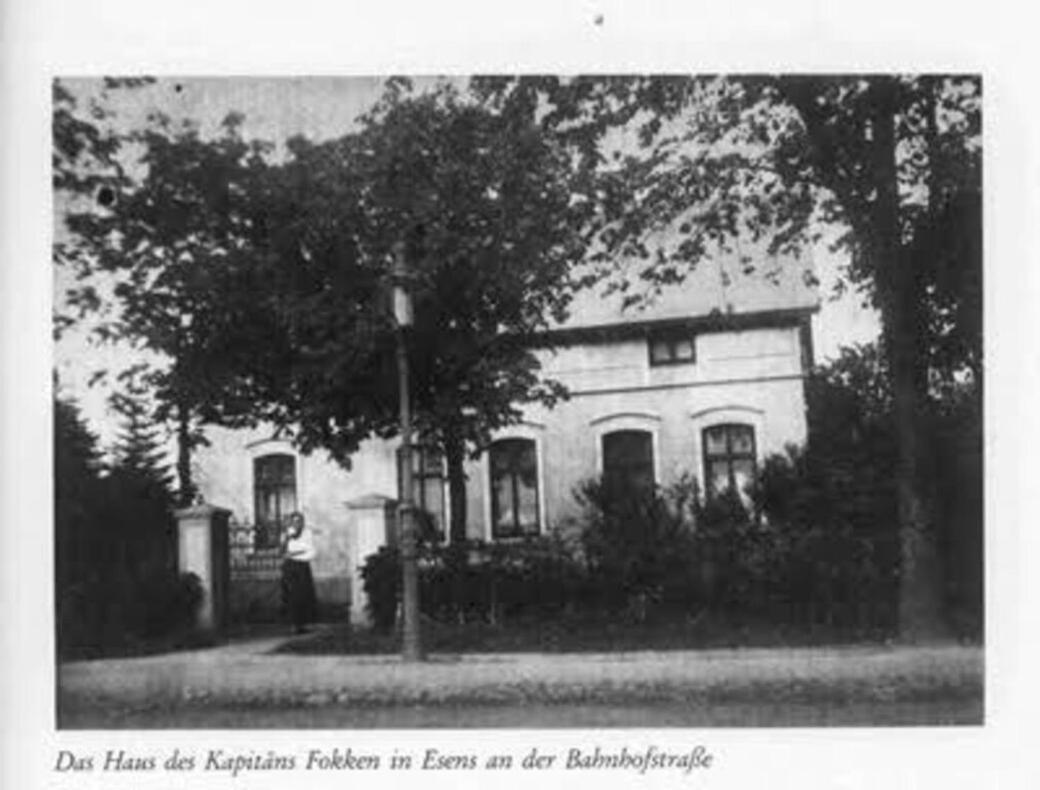 Villa Fokken Steuermannsquartier Esens Esterno foto